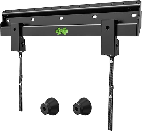 Miniatura 11 de USX MOUNT - Montura de pared para TV ultra delgada para televisores de 37 a 75 pulgadas con giro y inclinación, soporte de movimiento completo de