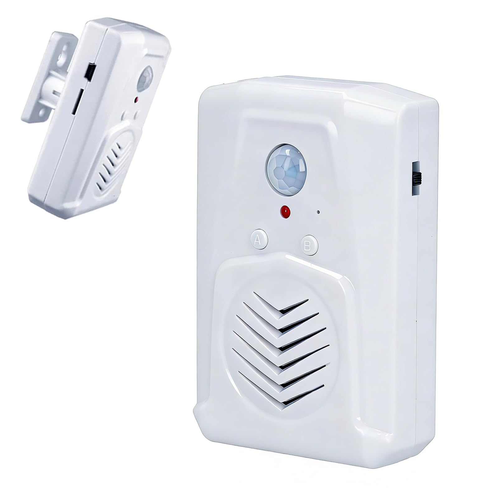 PIR Motion Activated Sound Player - Haunted House Scream Box Speaker,Voice Replaceable & Microphone Built-in,idea for Door Greeter, Entry Alert,Sale Advertising-image-30