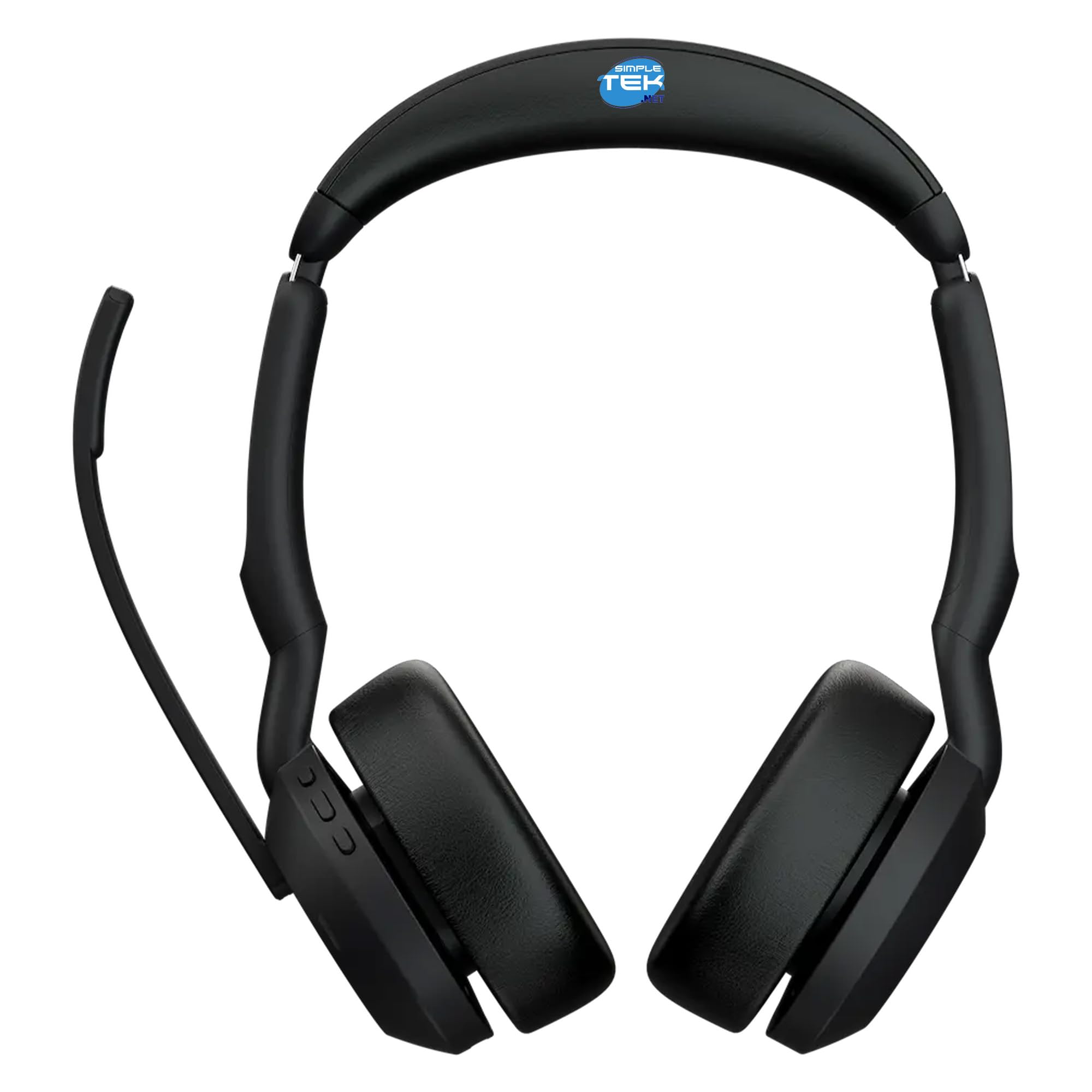 SIMPLETEK - Cuffie Wireless Stereo Professionali MS - Dongle USB-A - Bluetooth fino a 30m,