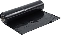 Vista 11 de CAPHAUS Láminas de plástico negro de 4 mil, 3 x 100 pies, resistente al agua, lona multiusos