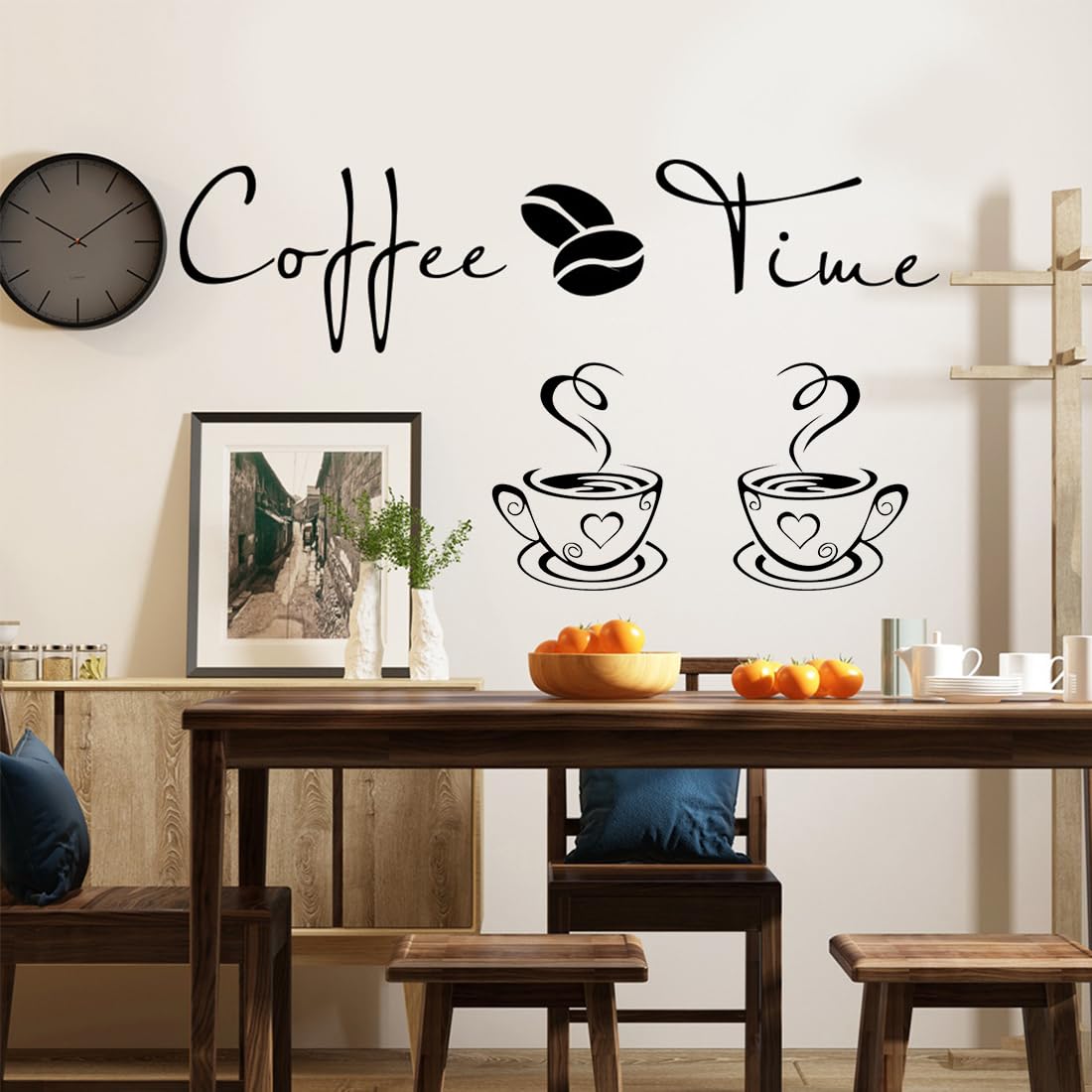 Maar Eerste Koffie Geniet Van Elk Slokje Van Koffie Perfecte Gelijke De Ochtend Het Mensenbegin Met Kop En Vers Croissant Image132335648