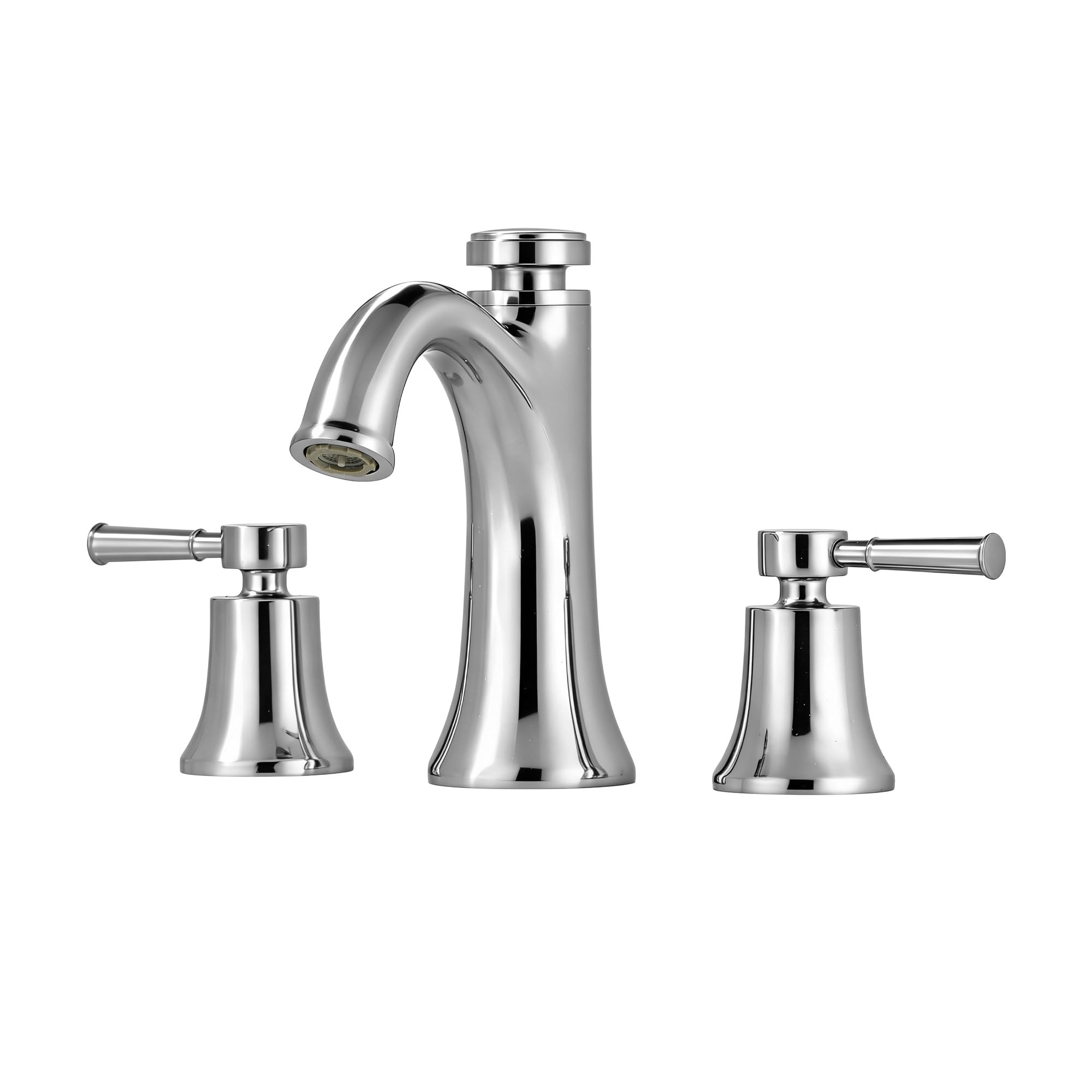 SUMERAIN 8" Widespread Bathroom Sink Faucet Chrome Finish
