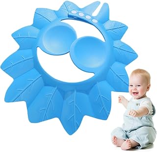 Bath Hat Shield, Bath Visor Cap, Shampoo Shower Bathing Protection, Soft Adjustable Visor Hat Guard for Kids, Eye & Ear Safety, Comfortable Accessory for Home, Travel