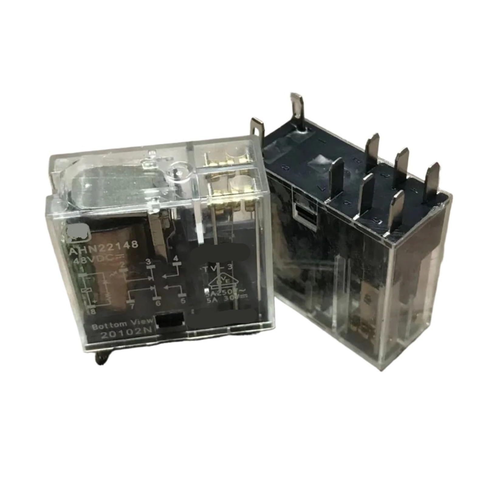 OSHZIKJII Relay AHN22148 48VDC AHN22148-48VDC 48V DC48V 5A 250VAC 8PIN(5pcs)