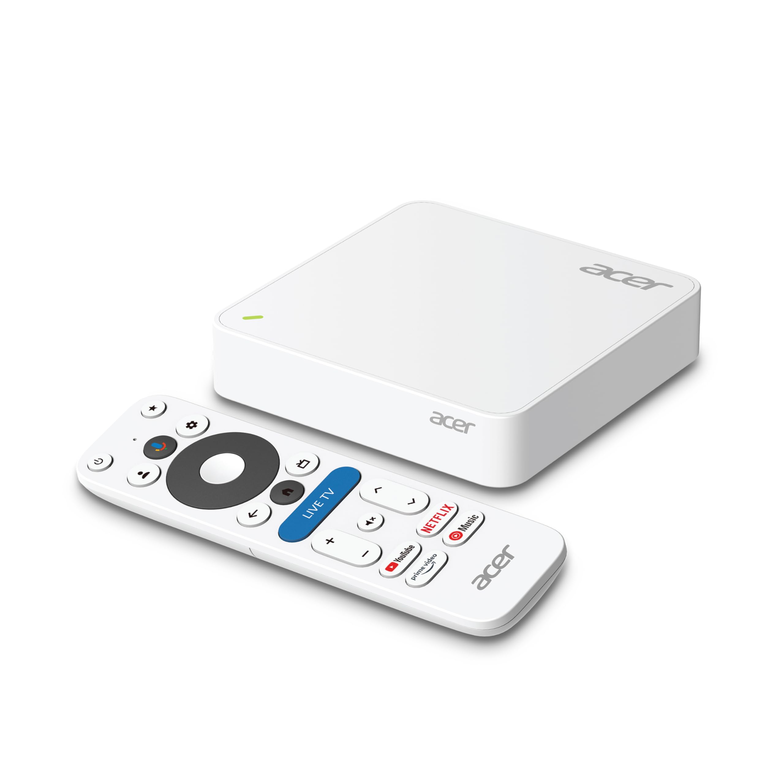 Acer 4K UHD Streaming Box with Google TV | AiSuper Resolution | AI