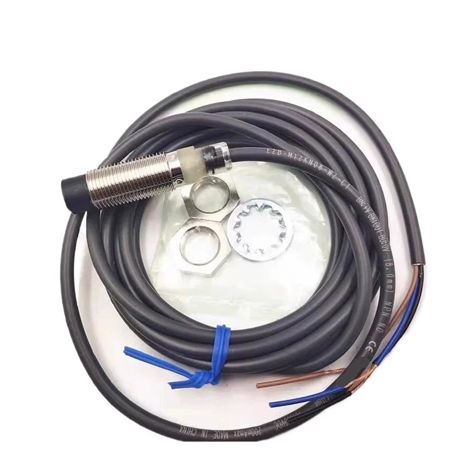 JJKKOZVQF 1PCS sensors E2B Series Photoelectric Sensors E2B-M18KS08-WZ-C1 E2B-M18KN10-M1-C1 E2B-M18KN10-WZ-B1 E2B-M18KN10-WZ-C1(E2B-M18KN10-WZ-C1)