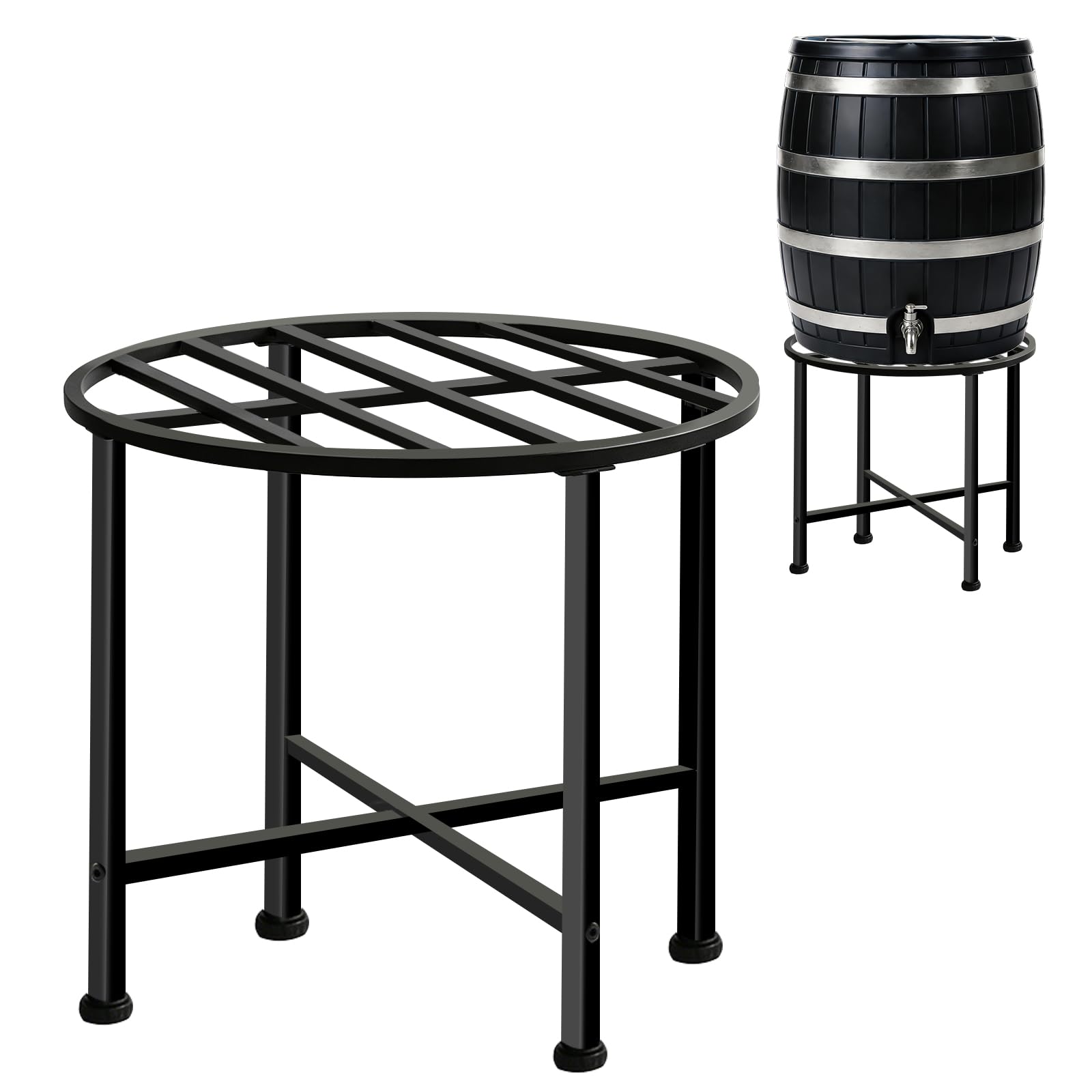 Rain Barrel Stand Suitable for 45/50/55 Gallon Rain Water Barrel