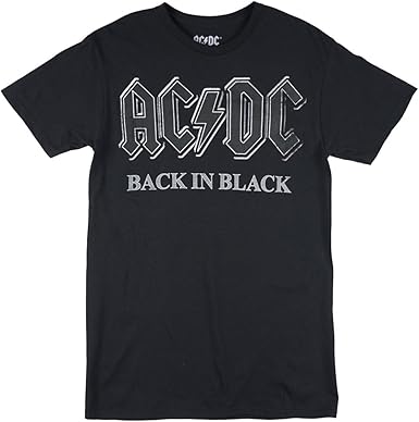 AC/DC - Back in Black T-Shirt, Small 
