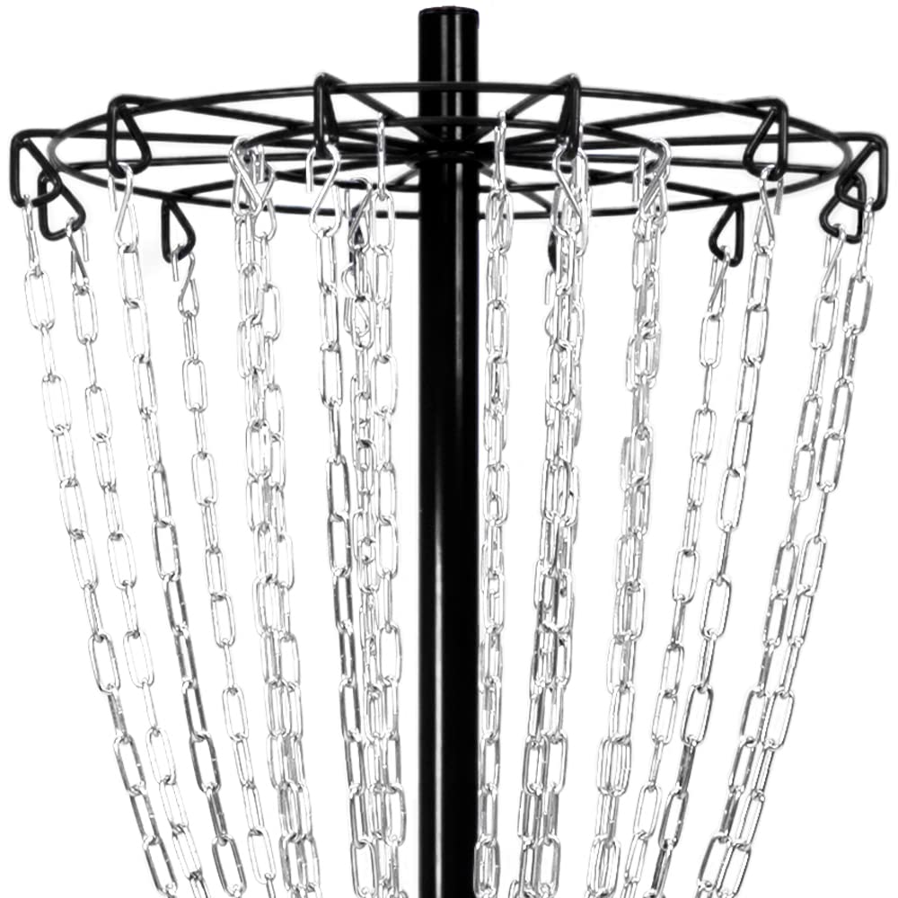 Remix Double Chain Practice Basket for Disc Golf - Black