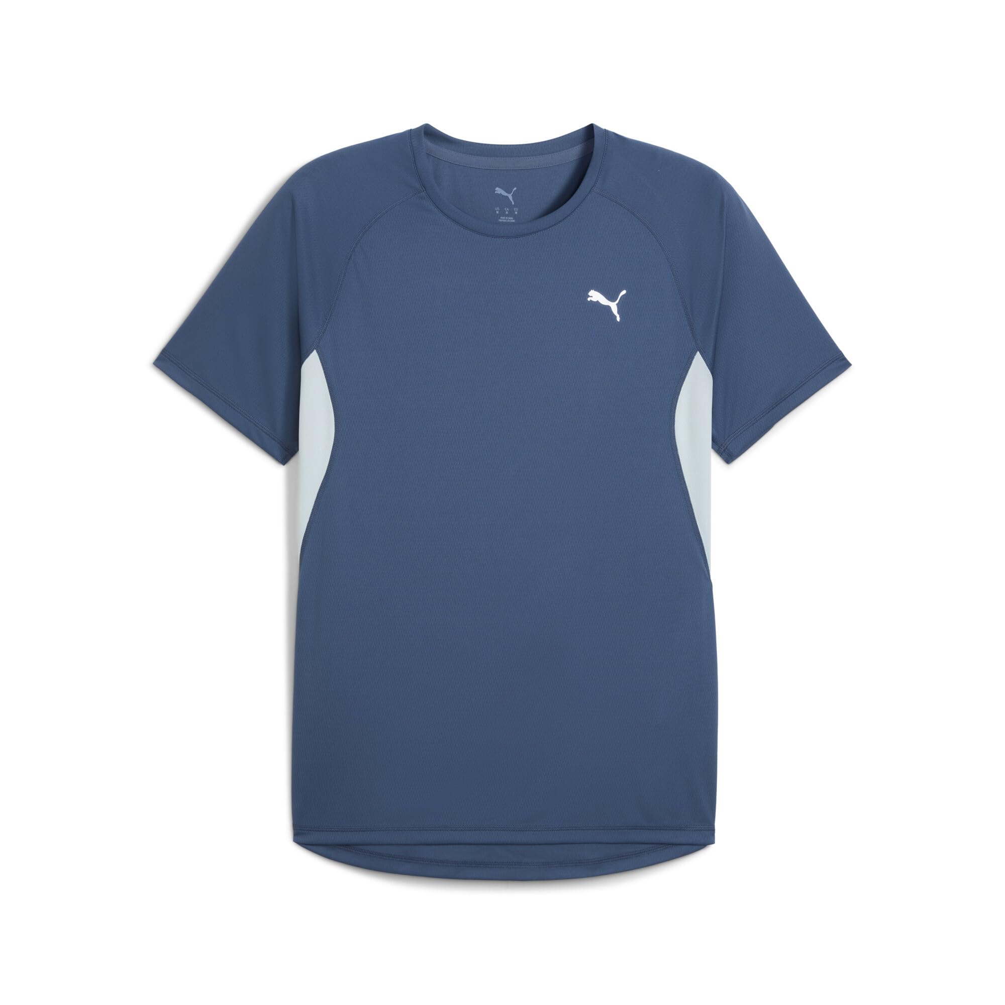 PUMA Mens Velocity Running T-Shirt Blue Size M