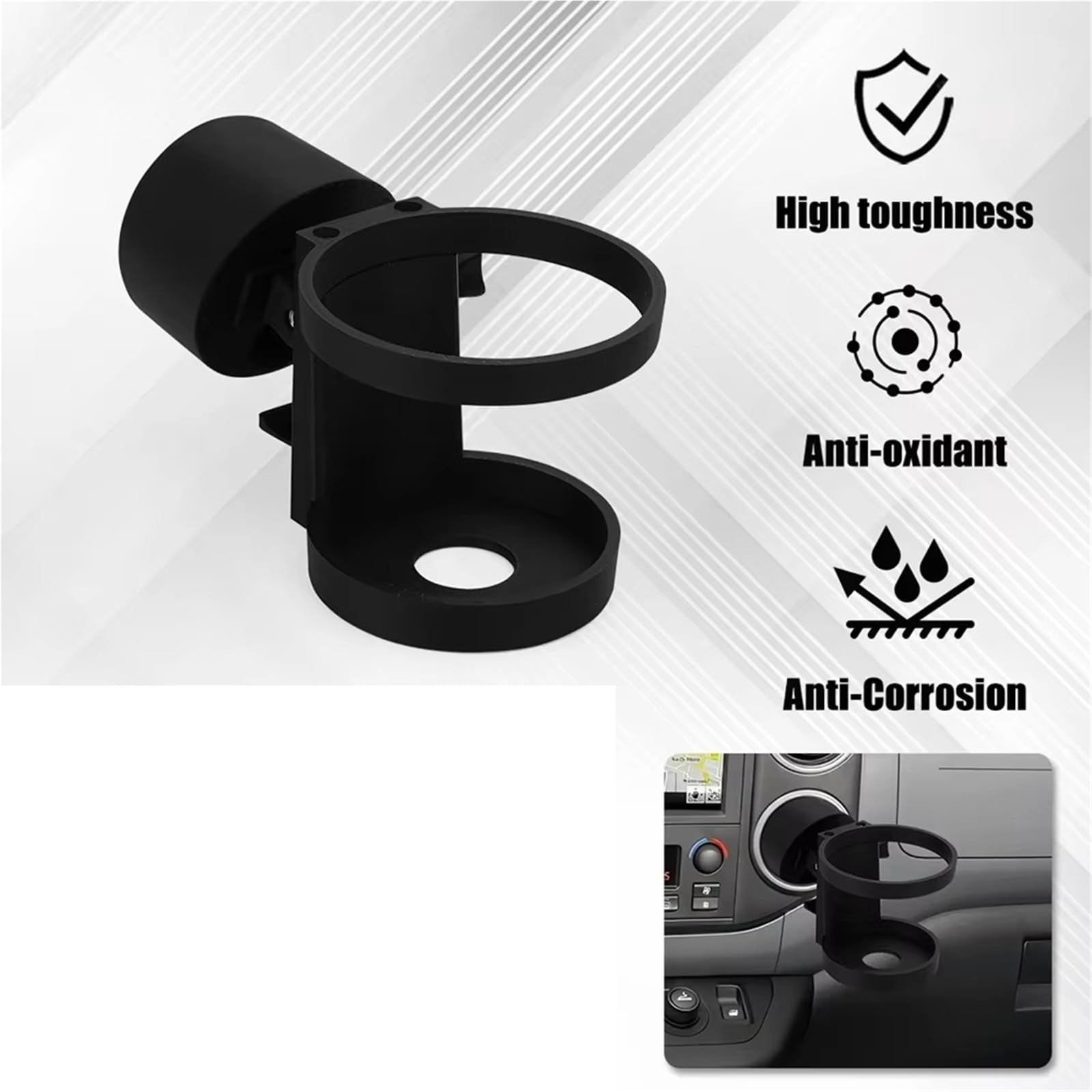 Compatibile con C&itroen Per Berlingo Per Multispace 1/2PCS Portabicchieri Da Caffè Portabicchieri Per Bevande Accessori Interni Automobilistici Parti Consolle Centrale | 2pcs