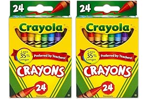 Coloring Master's Choice: Crayola 24 Count Crayon in Value Pack