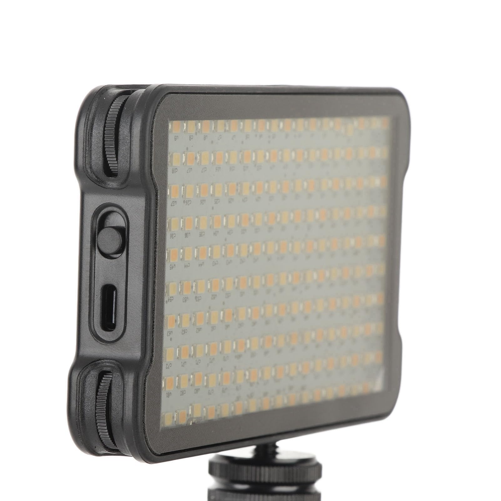CCYLEZ Luz de Relleno con Clip para Fotografía, Brillo y Temperatura de Color Ajustables, Teléfonos Inteligentes y Cámaras, Diseño Portátil Liviano