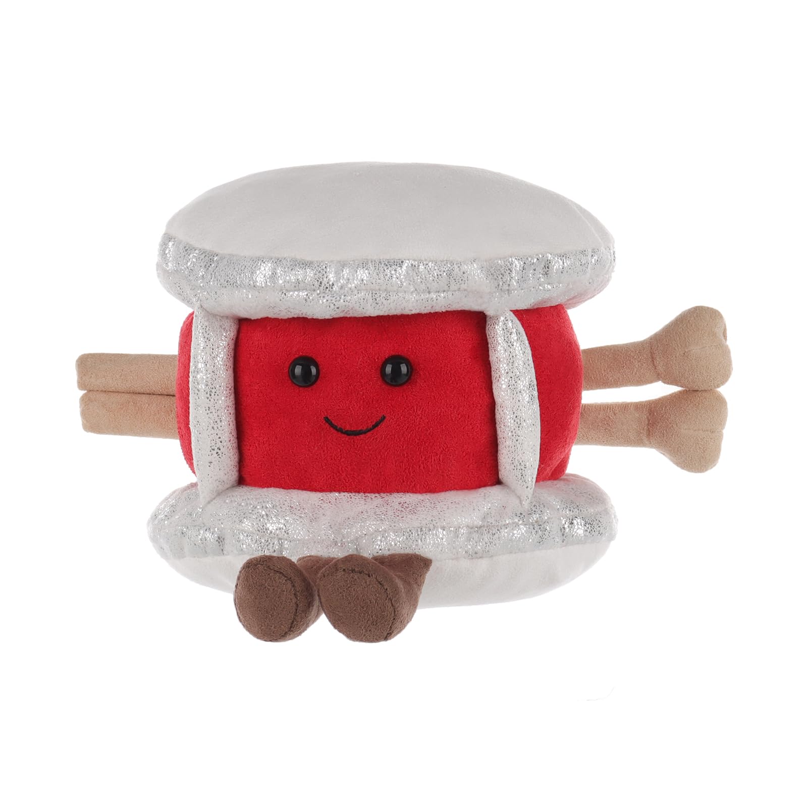 Wassermelone Plüschtier – Niedliches Kuscheltier Für Kinder, 14 Cm, Weich & Flauschig Als Geschenk