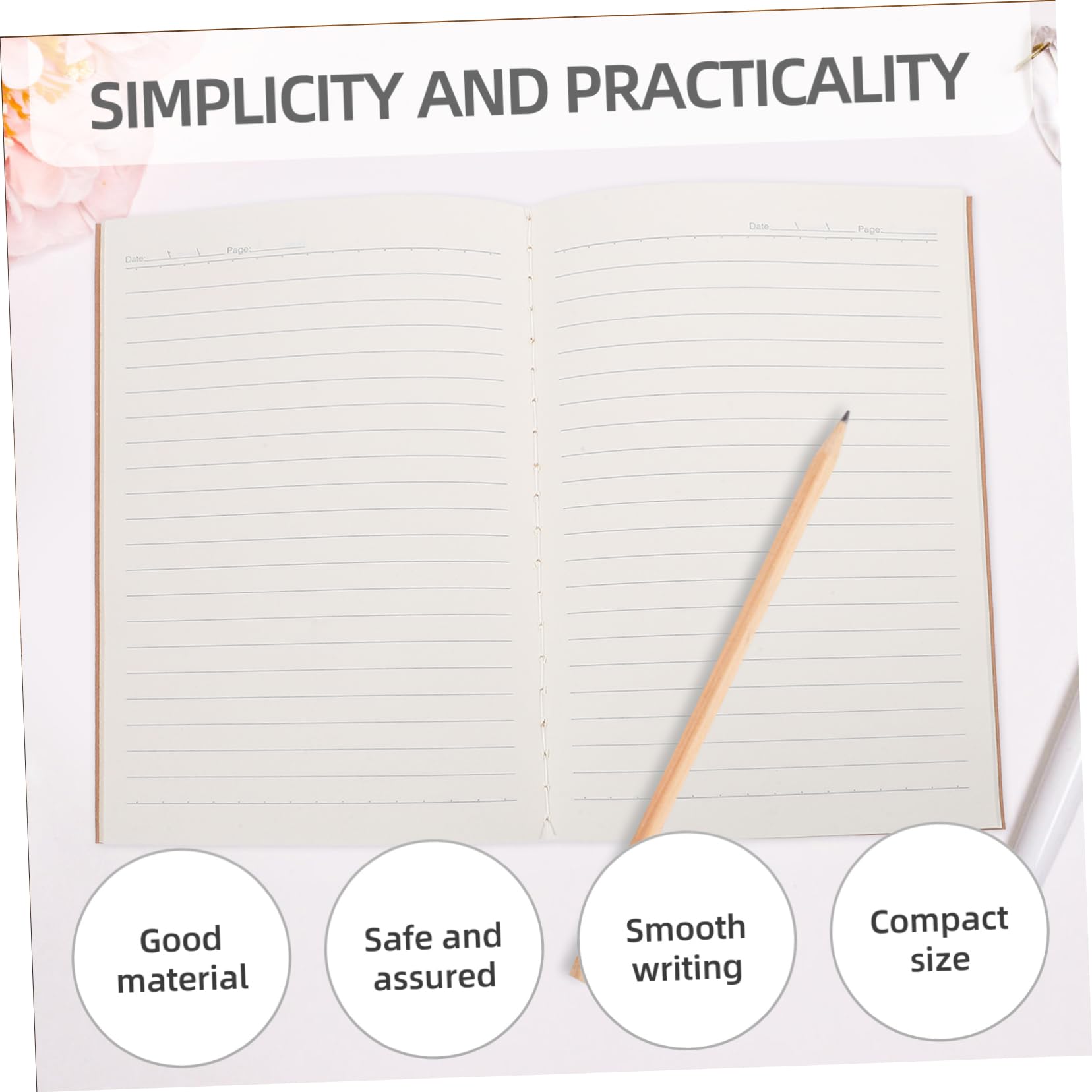 Lurrose 18 Pcs Cahier En Papier Kraft Cahier Ligné De Collège Journal Rechargeable Classique Petits Blocs-notes En Vrac Carnet à Couverture Souple Petit Carnet Kraft
