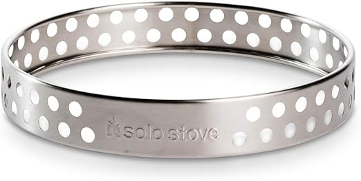 Solo Stove Bonfire Stand - Durable 304 Stainless Steel, Heat-Resistant, Portable Elevated Fire Pit Accessory for Safe Use on Decks and Camping - Ideal for Smokeless Fire Pits and Outdoor Fireplaces