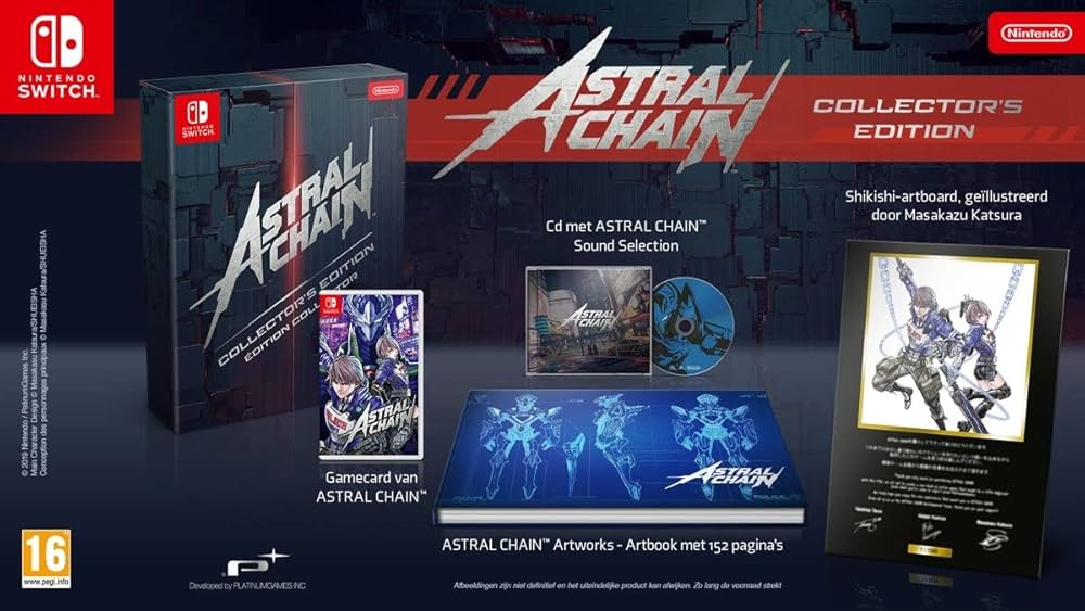 ASTRAL CHAIN Collector's Edition. Nintendo Switch | Amazon.com.br ASTRAL CHAIN Collector's Edition. Nintendo Switch | Amazon.com.br