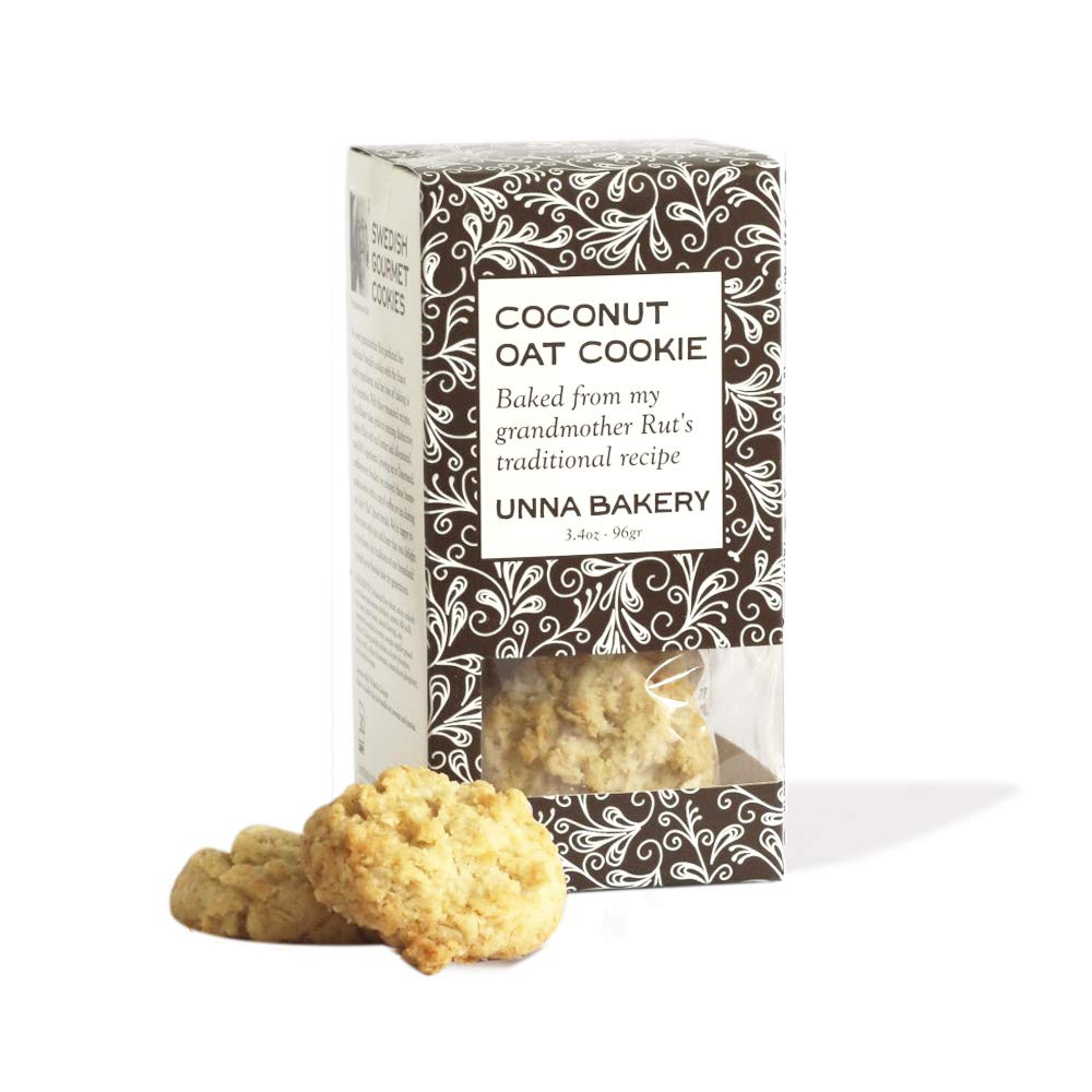 Unna BakeryButter Cookies (Oatmeal Cookie with Coconut, 3.4 oz)