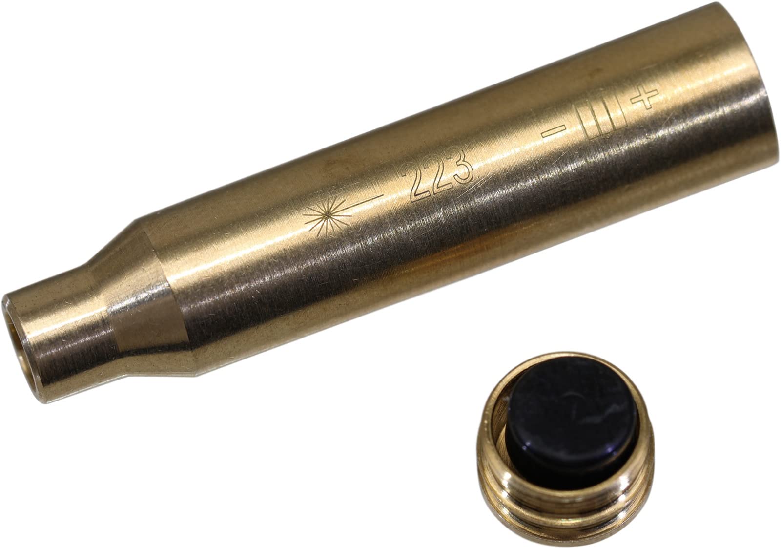 223 Bore Sight Red Dot Cartuccia con 2 set di batterie