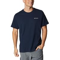 Columbia Big & Tall Thistletown Hills Manica Corta, Collegiate Navy Heather