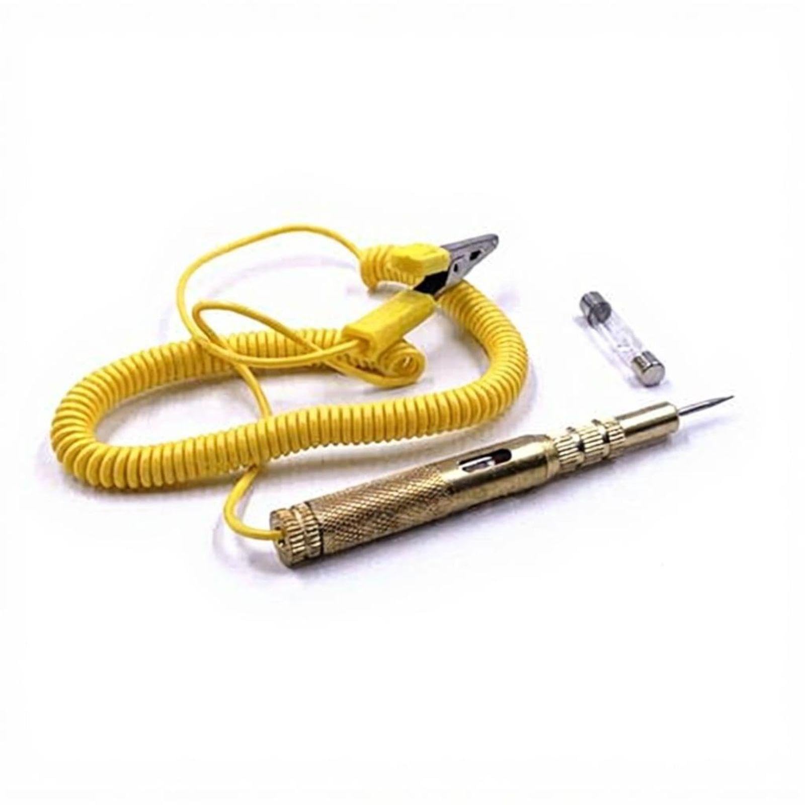 Automotive Circuit Tester Test Light Electrical Potential Tester Repair Tool 12V/24V 6-24V LED Pen +1 Bulb-image-27