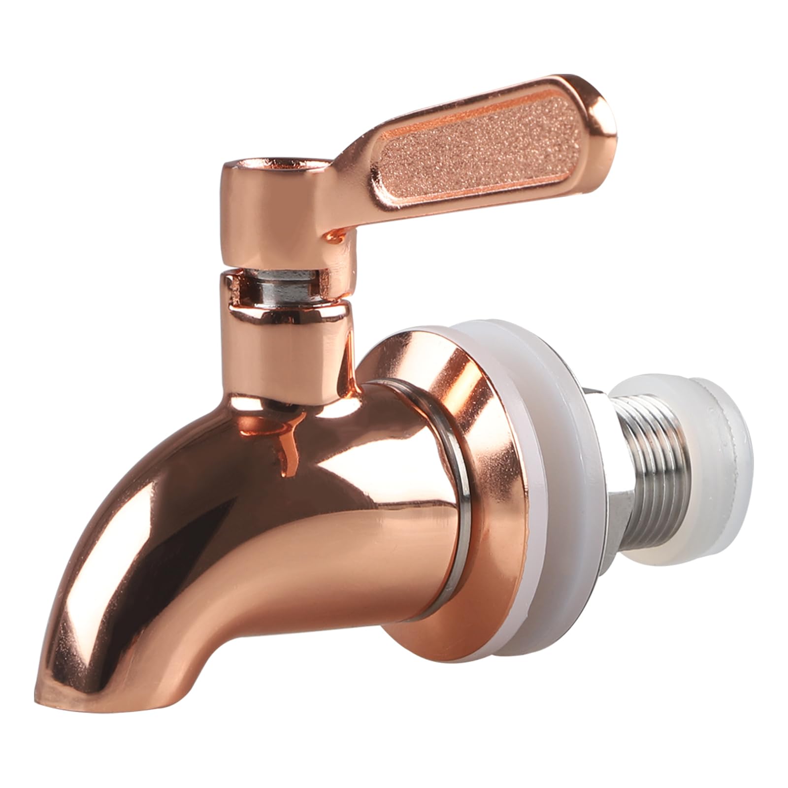 Stainless Steel Replacement Spigot Polished Finished for Beverage Dispenser Carafe Rose Gold by MUGLIO