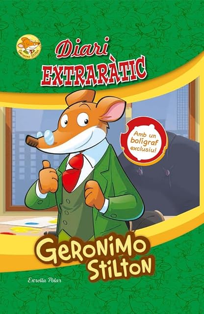 Portada de Geronimo Stilton. Diari extraràtic: Amb un bolígraf exclusiu