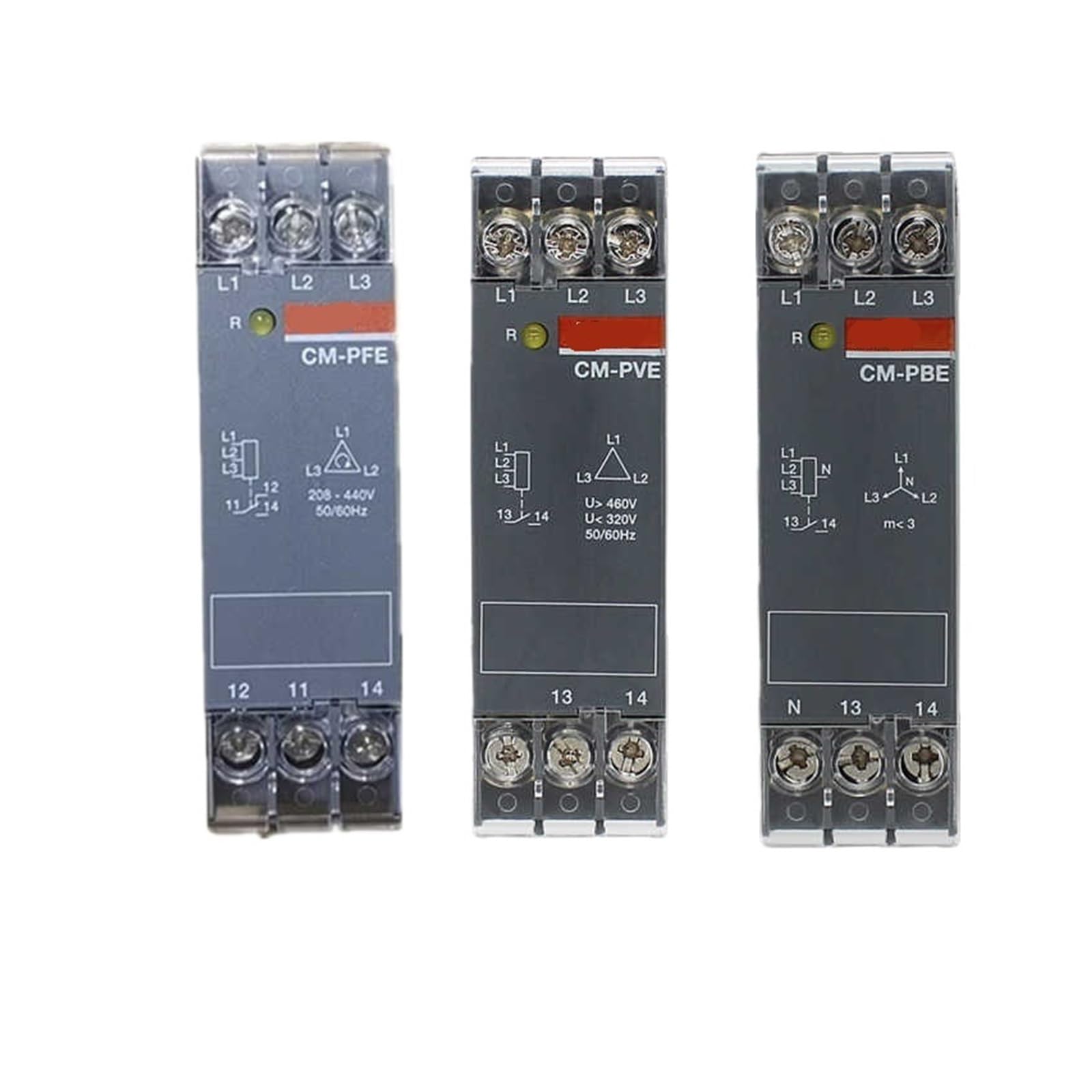 SBSSYVLMV 1pcs CM-PBE CM-PAS.4S CM-PVE CM-PVE3 CM-PFS.S3 CM-PVS.41S CM-MPS. Three-Phase Relay(CM-PBE 220-240VAC)