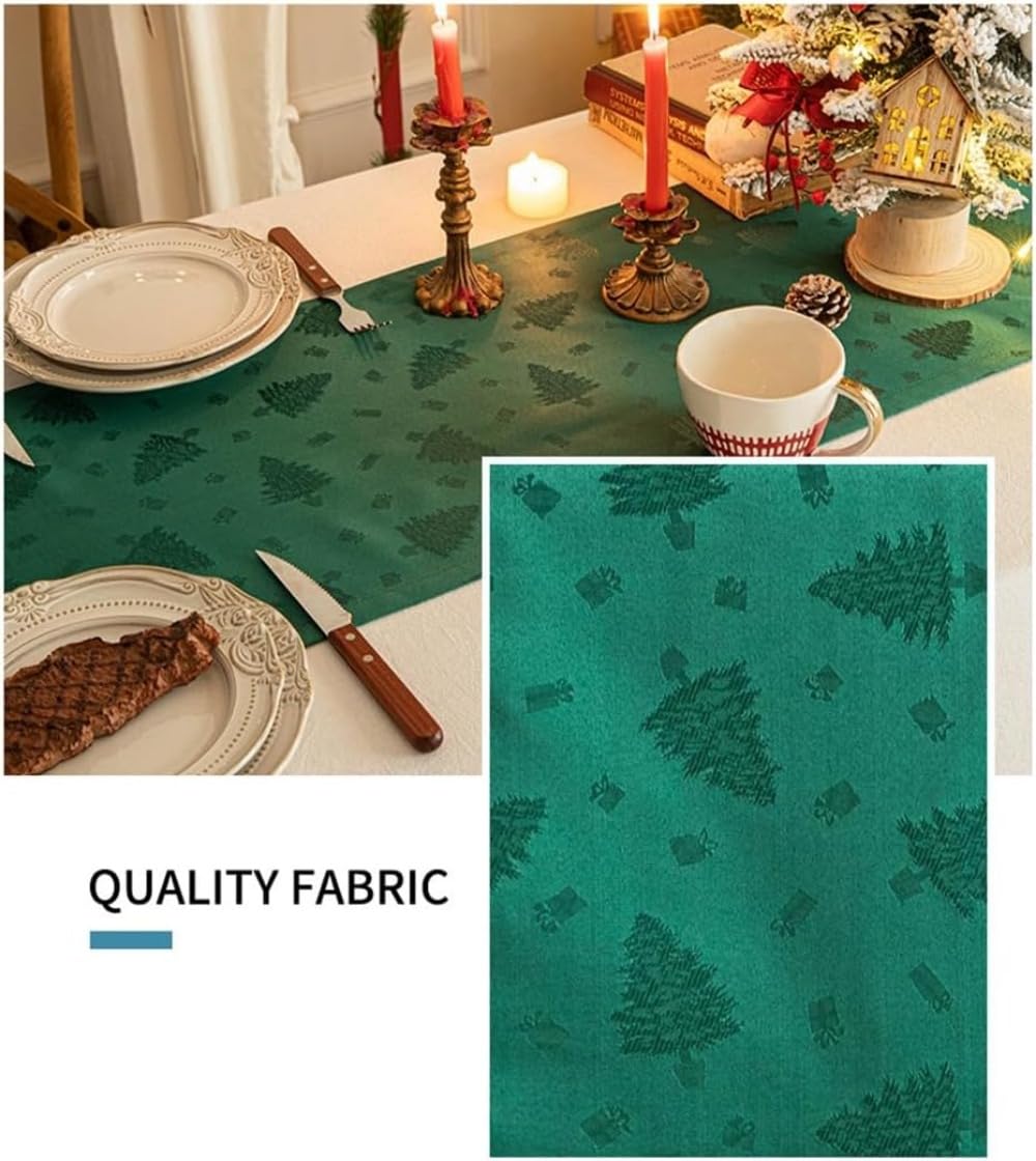 Amazon｜テーブルランナー クリスマス おしゃれ 欧風 お家用 防塵