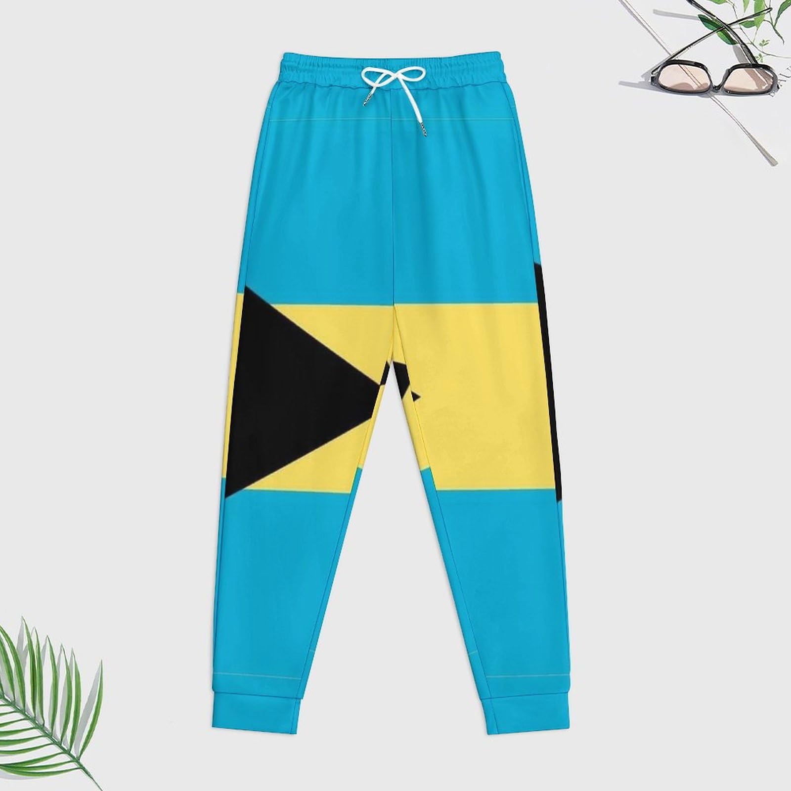 Tuta Da Donna Set Completo Da Salotto Set Da 2 Pezzi Tute Da Uomo Con Bandiera Delle Bahamas Manica Lunga Abbigliamento Sportivo Unisex Moda Casual Tuta Da Ginnastica Autunno Inverno