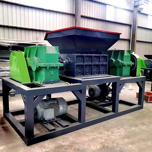 Efficient Two-Shaft Shredder for Waste Tires & Plastics - Heavy-Duty