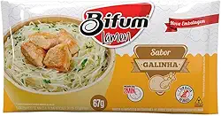 Macarrão Arroz Bifum Lámen Sem glúten Galinha 67g