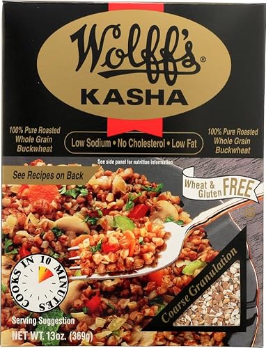 Wolff's Kasha Coarse, 13 Oz (Pack of 6)