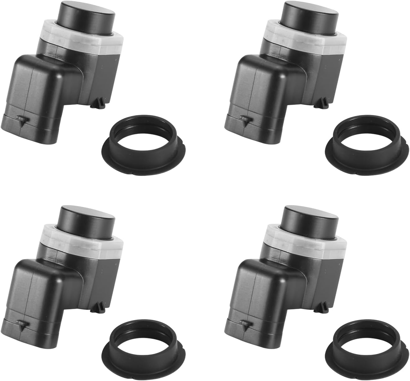 4Pcs Parking Assist Sensor 66202180495 Compatible with BMW 535i 550i 528i Hybrid 5 M5 640i 650i Alpina B6 M6 740i 750i 760Li Alpina B7L Hybrid 7 X3 X5 X6