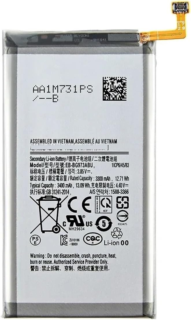 EB-BG973ABU 3400mAh Battery for S10 S10 X SM-G9730 SM-G973 G973F G973U G973W with Tools
