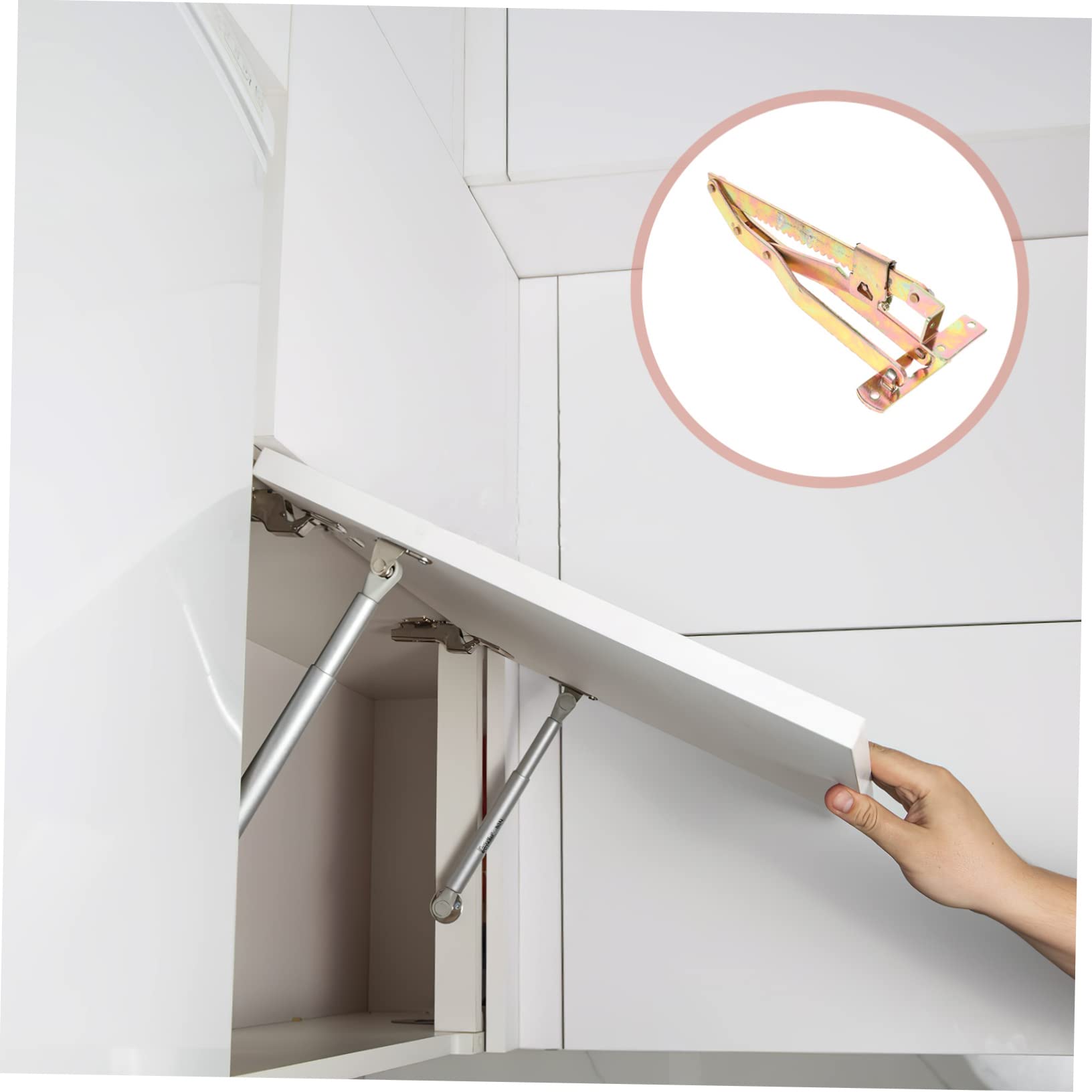 SHINEOFI Adjustable Lift and Up Hinge for Sofa Armrest Heavy Duty Sofa Bed Headrest Support Bracket Easy to Install and Height Adjustable for Various Sofa