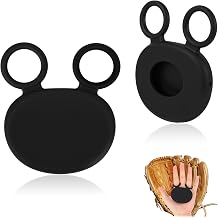 Palm Protector for Baseball & Softball, Silicone Thumb Guard Shield Shock Pad Absorbing Training Aid Glove Padding Accessory for Youth & Adult Infielder Catcher Hockey Players