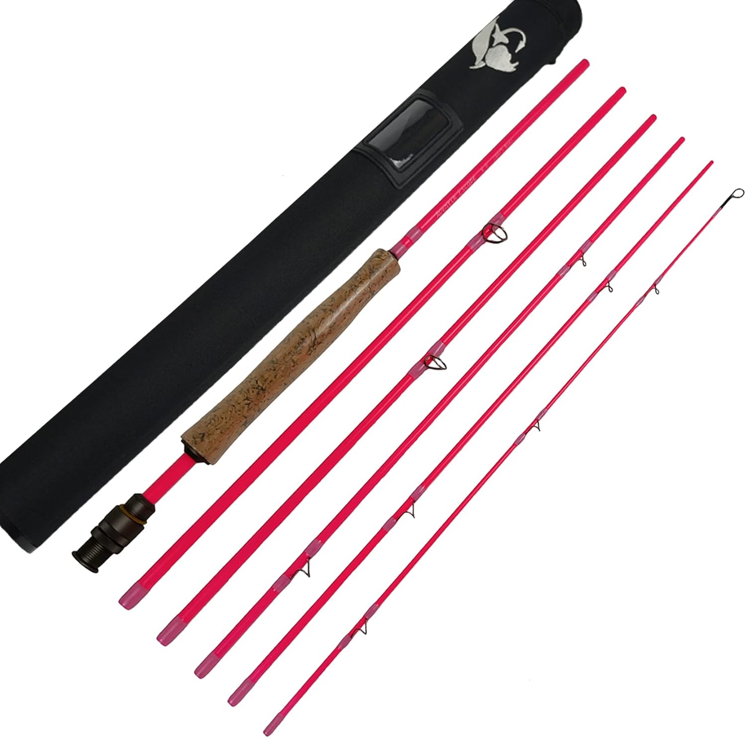 Aventik Voya Fly Fishing rods Best Value 6 Pieces Travel Rods 8’9” LW4/5, 9'1’’ LW5/6, 10’3” LW2/3, Three Fashion Colors, Fast Action, Light Weight, Super Compact Fly Rod