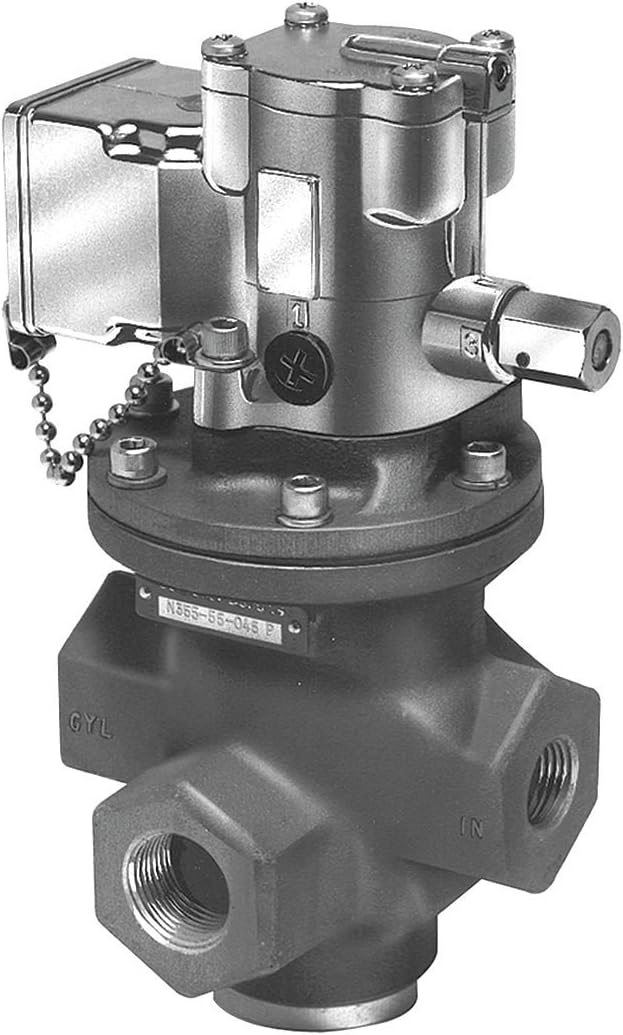 Solenoid Air Control Valve, 3/4 In, 24VDC Industrial