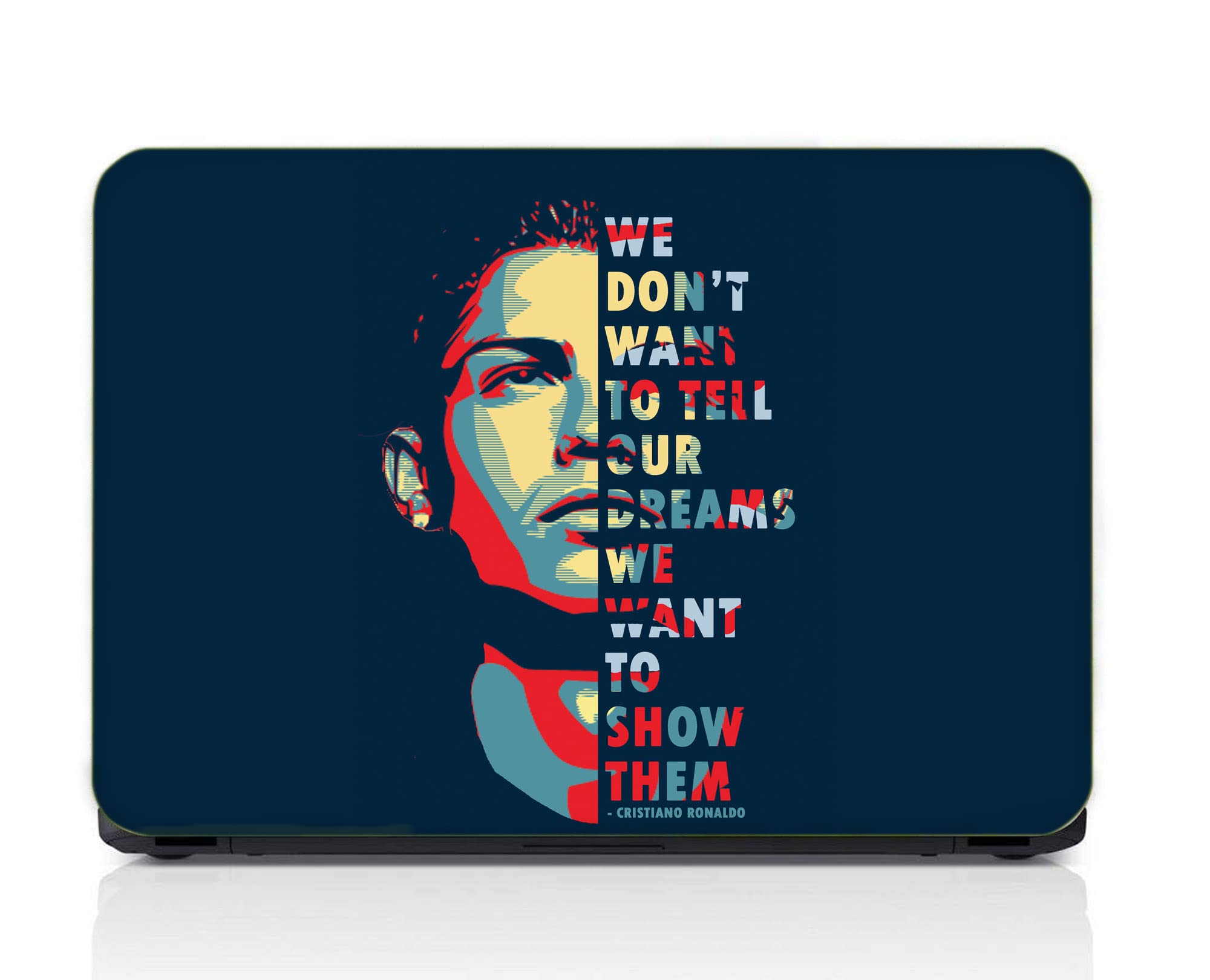 GRAY WALL Good Hope Laptop Skin Ronaldo Quote Vinyl, No Bubble, Multicolor 11.6"- 15.6" inch Laptop, Pack of 1 (B09J2TS397) Amazon Price History, Amazon Price Tracker