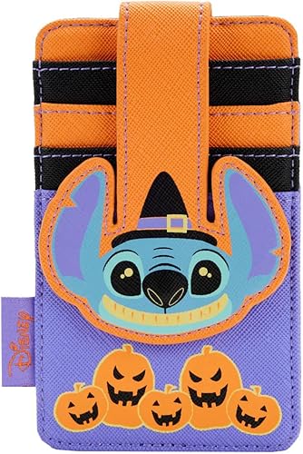 Loungefly Tarjetero de Halloween de Lilo y Stitch de Disney