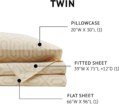 Vista 431 de Comfort Spaces - Sábanas con fundas de almohada Gris diamante