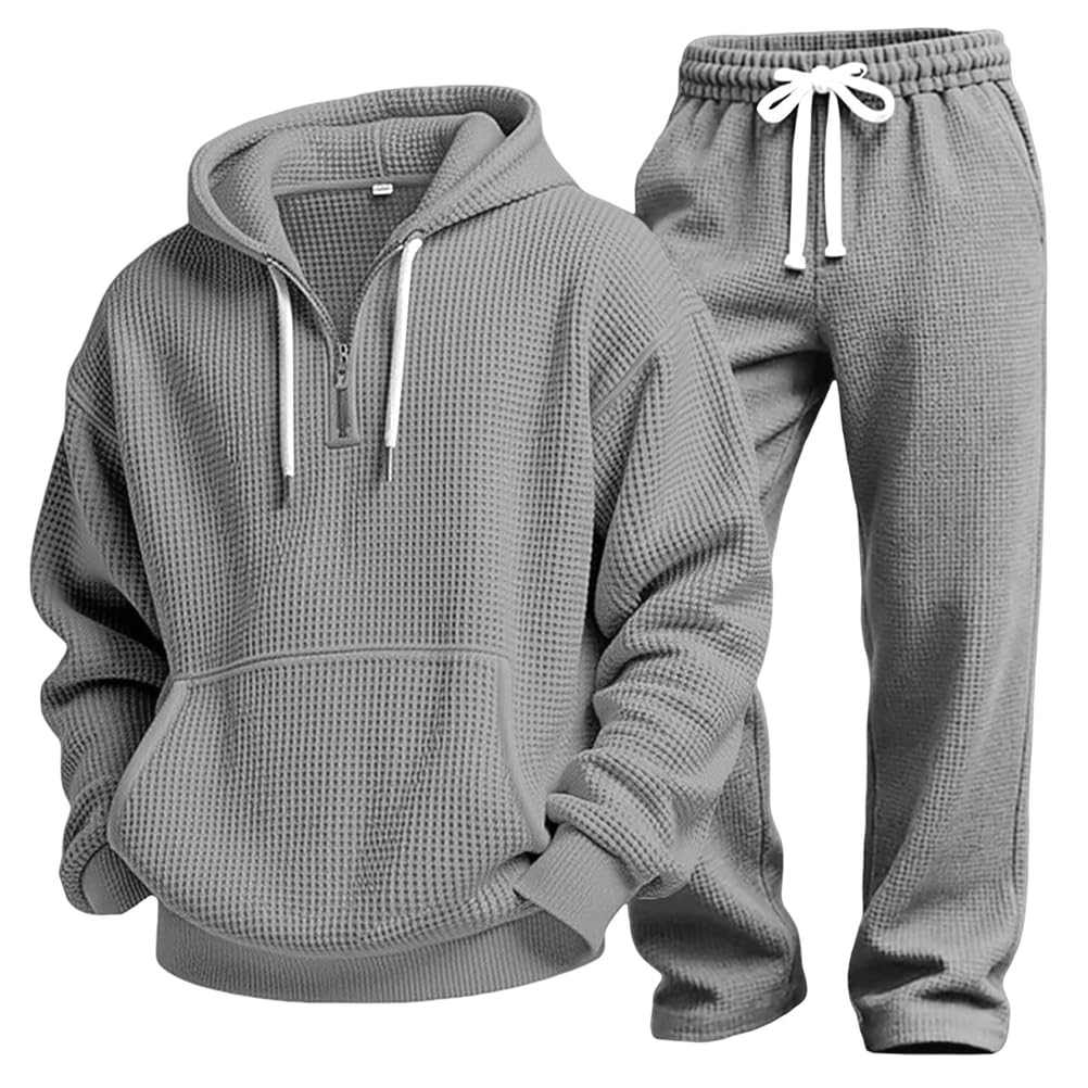 Tuta Uomo Completa Cappuccio Y2K Sportiva Tute