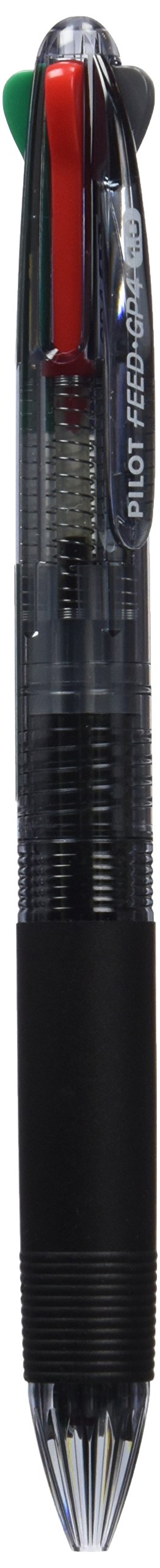 Pilot Feed GP4 - Bolígrafo de bola retráctil con 4 colores