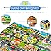 EKIMI Kids Carpet Playmat Rug Great for Cars and Toys, Kids Baby, Children Educational Non-Slip Road Traffic Play Mat for Kidrooms,Playroom and Classroom (Rugs)