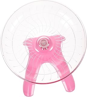 Hohopeti Roda De Disco Voador De Hamster Disco Voador De Hamster Silenciosa Roda De Exercícios Porquinho Da Índia Roda De Chinchila Grande Brinquedo Para Animais De Estimação Suprimentos