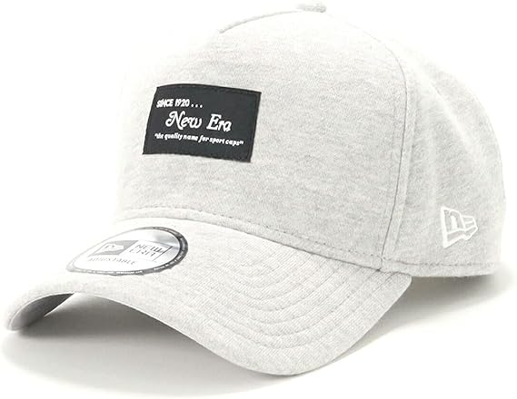Amazon ニューエラ キャップ ブラックパッチ Onspotz別注 グレー スウェット Free キャップ 通販