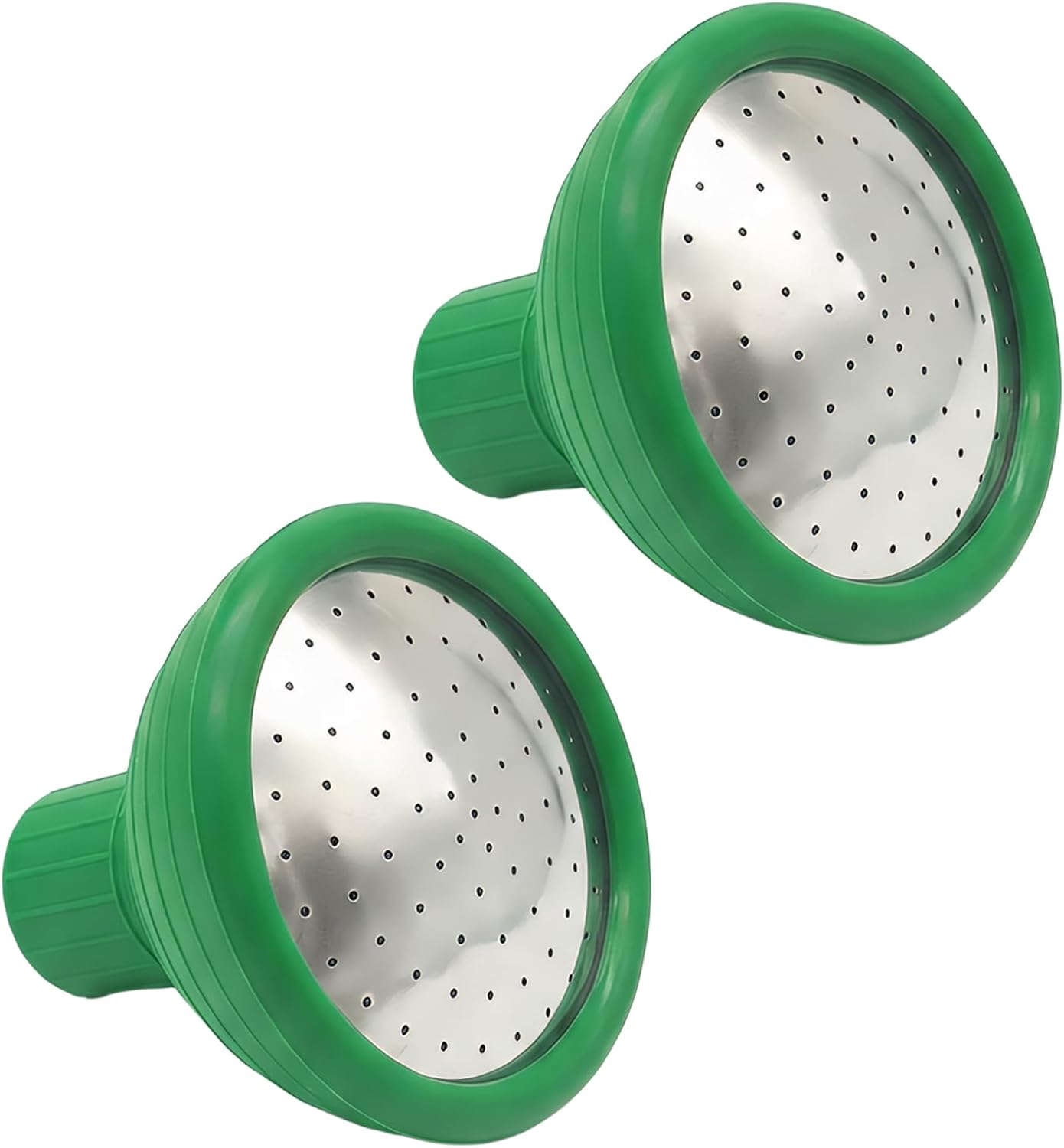 2pc Watering Can Rose Head Replacement, Universal Watering Can Spout Sprinkler Head for 22-24mm Nozzles, Gentle Shower Watering Attachment