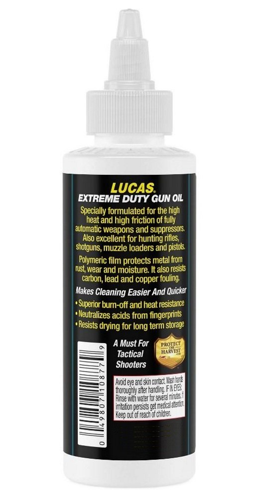 Lucas Oil Extreme Duty Gun Oil 4 oz 10877