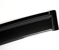 Vista 8 de 94059 - Juego de 4 protectores de viento para ventana, para montaje exterior, con cinta adhesiva para Ford Escape 2001-2012 Mazda Tribute 2005-2011